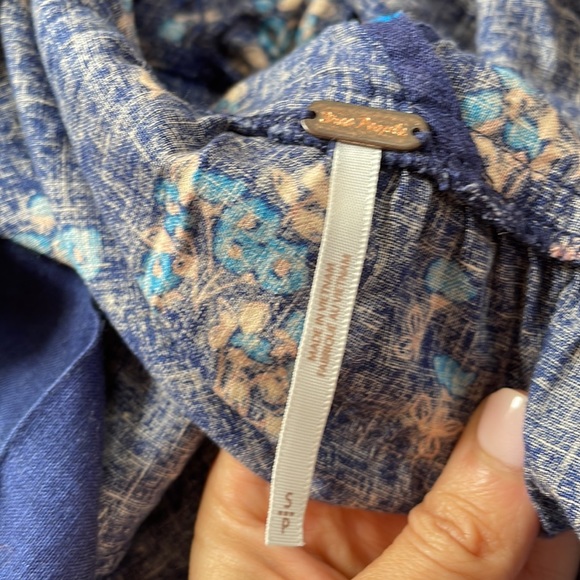 Free People Floral Dress with back tie - Picture 4 of 4